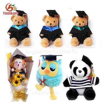 Custom Graduation Stuffed Animals Panda 