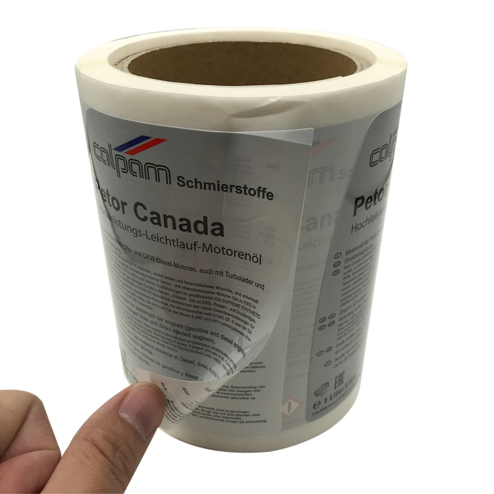 Customized High Quality Double Layer Label Sticker Double Side Printing Label Buy Double Layer