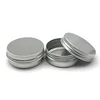5g 10g 15g 30g 40g 50g 60g 100g 150g Aluminum Round Silver Aluminum Metal Tin with Screw cap