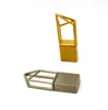Company Gift USB 2.0 flash drive Geometric squares pen drive 4GB 8GB 16GB 32GB memory stick metal cube U disk