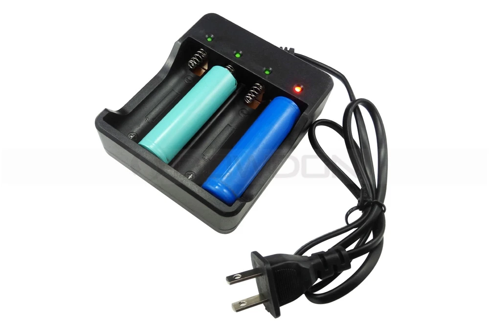 4 Slots Battery Ac Wall Travel Charger 18650 Dc 4.2v 1200ma Liion