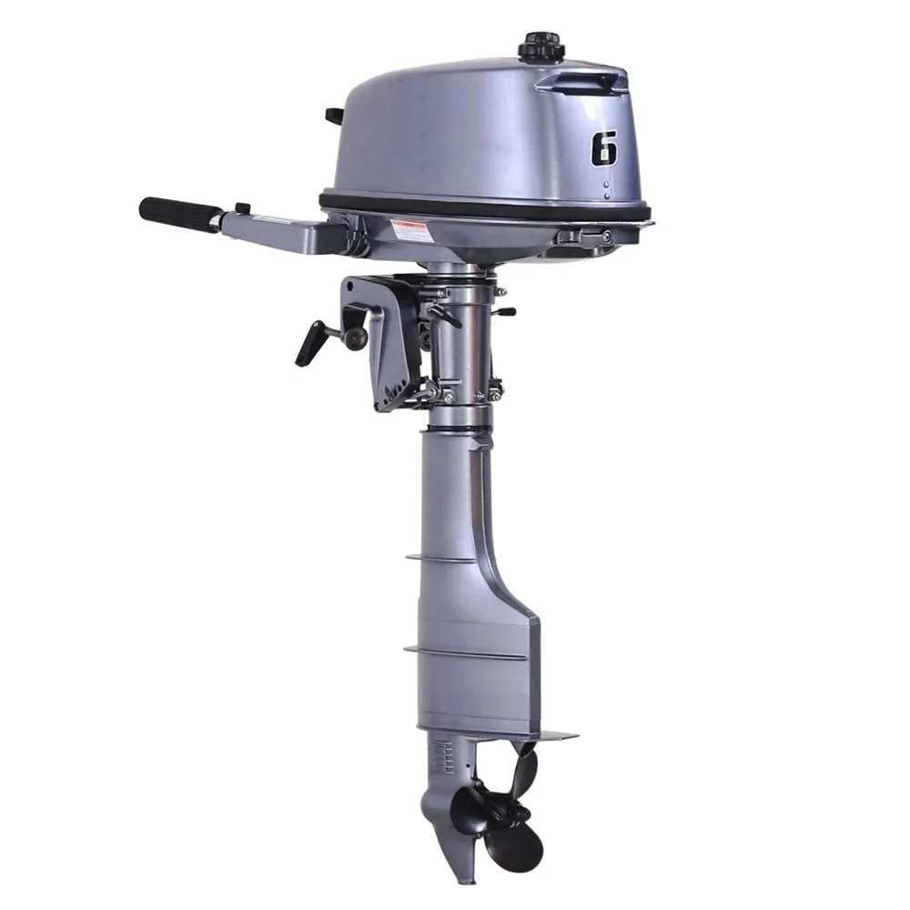 2 Stroke 6 Hp Outboard Motor Or Gasoline Water Cooling Boat Motor Or