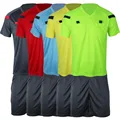 2016 Wingedlion New Breathable Quick Dry Men Adult Soccer Uniforms Football Kits Short Sleeve Soccer jersey