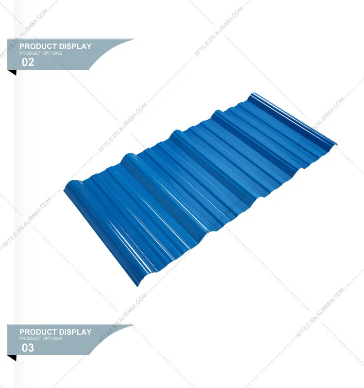 Environmental protection anti corrosive UPVC roofing sheet/roof tiles