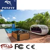 Hot sales product massage hot tubes outdoor spas combo massage type (Air&Whirlpool) spas with arm massage