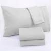 300TC Sateen Cotton sheet set Matching Embroidery bed sheet Luxury 100% Cotton triple embroidery lines bed sheet set