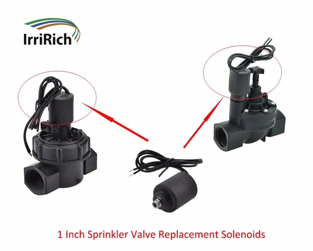 1 Inch Sprinkler Valve Replacement Solenoid 2 Way Ac Irrigation