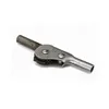 Hot sale backrest support round pipe hinges 5 gears 180 degree leisure chair hinge CH-A04-1