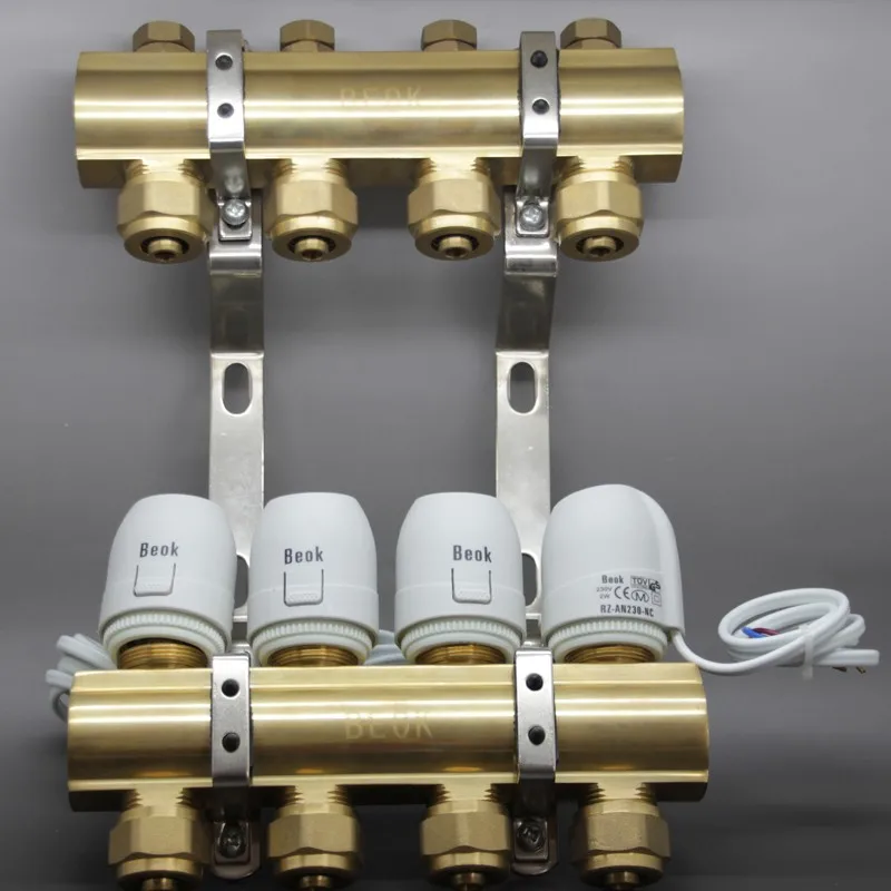 230volts Electronic Thermal Actuators Nc Type For Floor Heating System