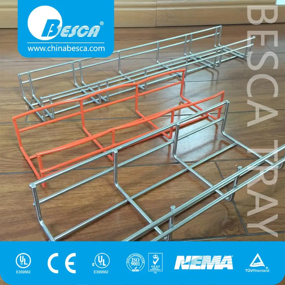 Galvanised Wire Mesh Basket Cable Trays (straight Or Cablofil Type O Oem) Buy Cable Tray,Mesh