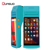 Handheld android 1D/2D Barcode scanner printer PDA MTK quad-core 1.3Ghz processor