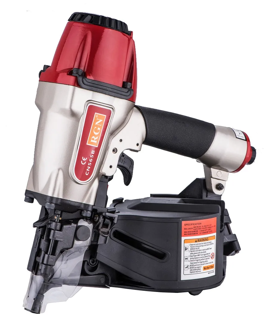 Rgn Air Nailer Gun Cn565b Voor Huis Constructie Met Plastic Collated