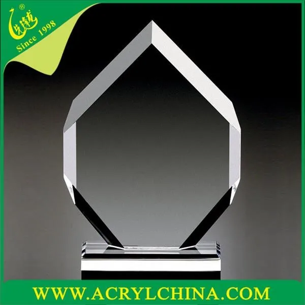 Hot Selling Clear Acrylic Award/acrylic Trophy Blanks Buy Acrylic