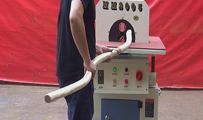 高品质木工弯圆棒砂光机