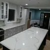 SH8001 High Quality Calacatta White Quartz Stone Table Tops,Calacatta Quartz Countertop