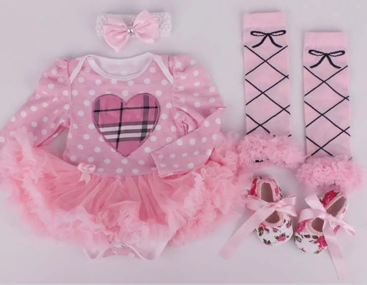 Lucu Bayi Perempuan Tutu Baju Monyet Gaun Dengan Ikat 