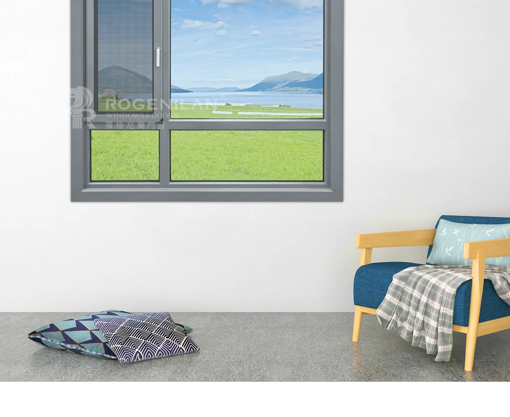ROGENILAN 100 series New thermal break style casement windows with germany hardware