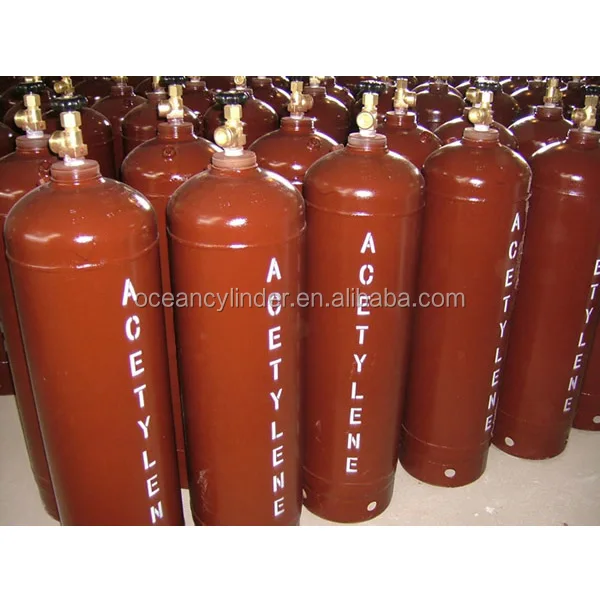 Iso3807/gb11638 40l Capacity Acetylene Cylinder Weight Of Filling