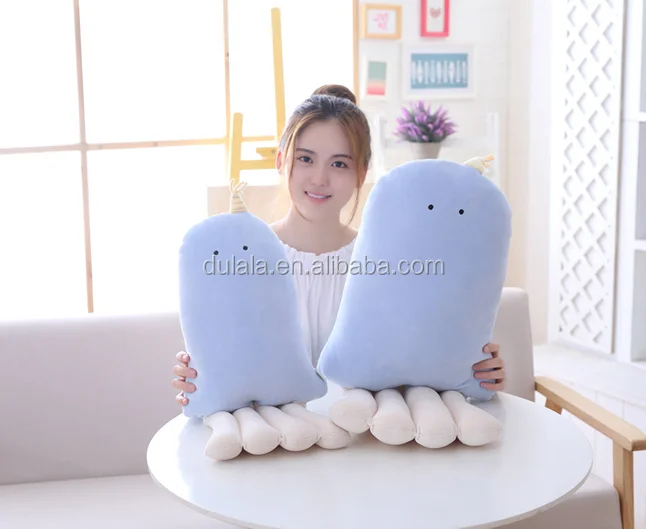 jellyfish plush pillow