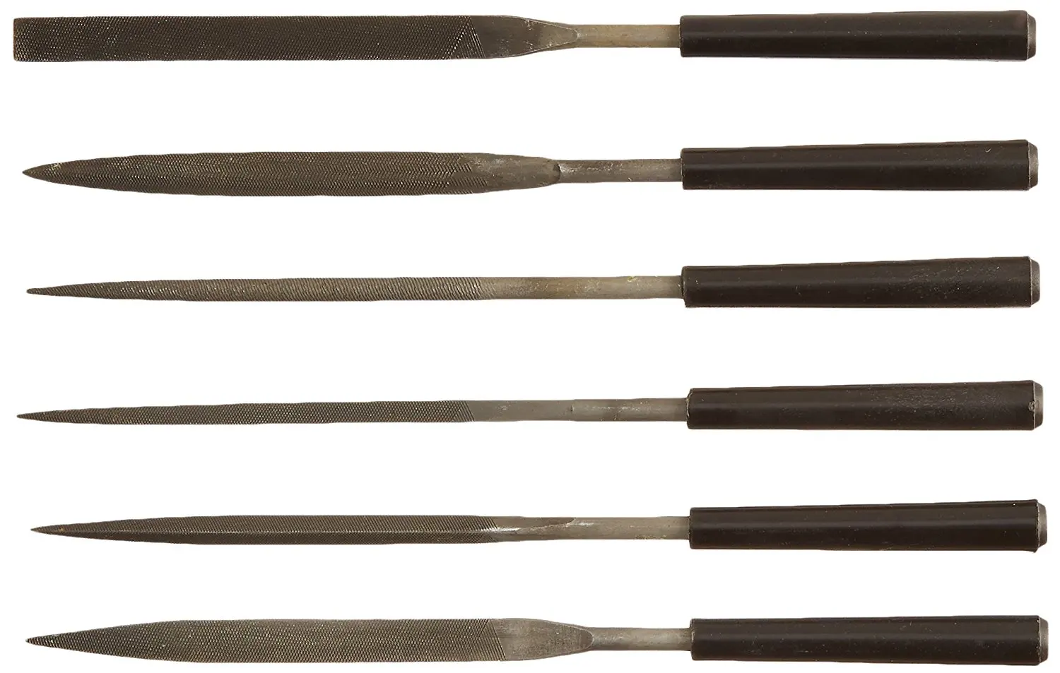STANLEY Hand File Set,American,5 Pieces 22-314
