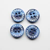 Customized brand name shirts resin buttons/plastic buttons for garment