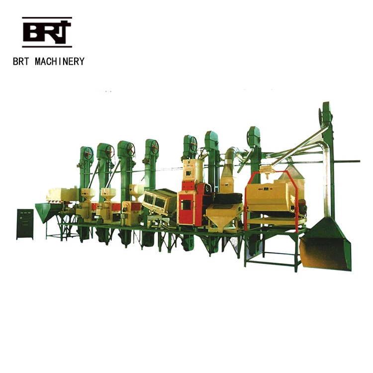 Japanese Basmati Rice Milling Machine Plant 50 Ton Day