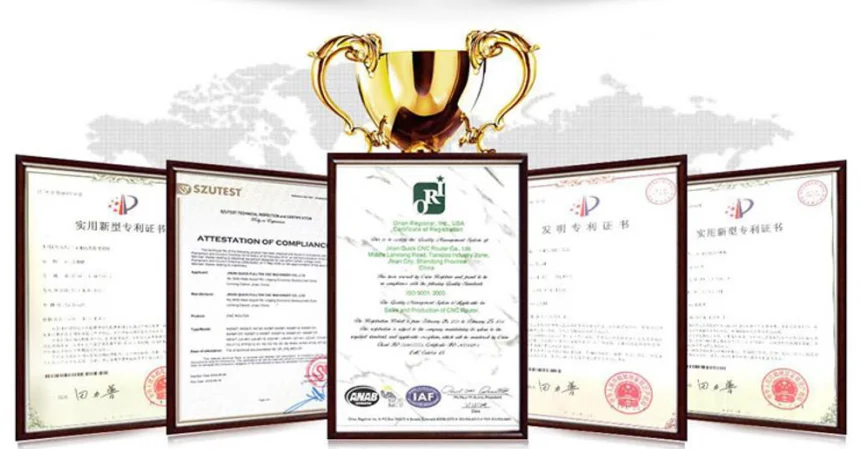 ATC UC-481 professional wood cnc router for furniture 1224