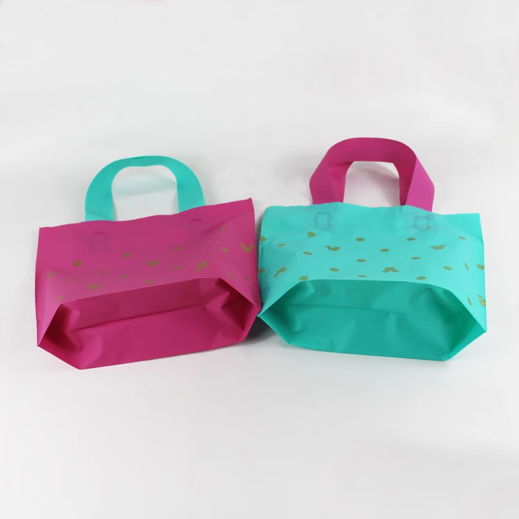 Customized Printed Biodegradable Polythene Bags For Shopping Polythene
