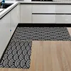 Wholesale custom design printed door mat polyester fiber material kitchen mat