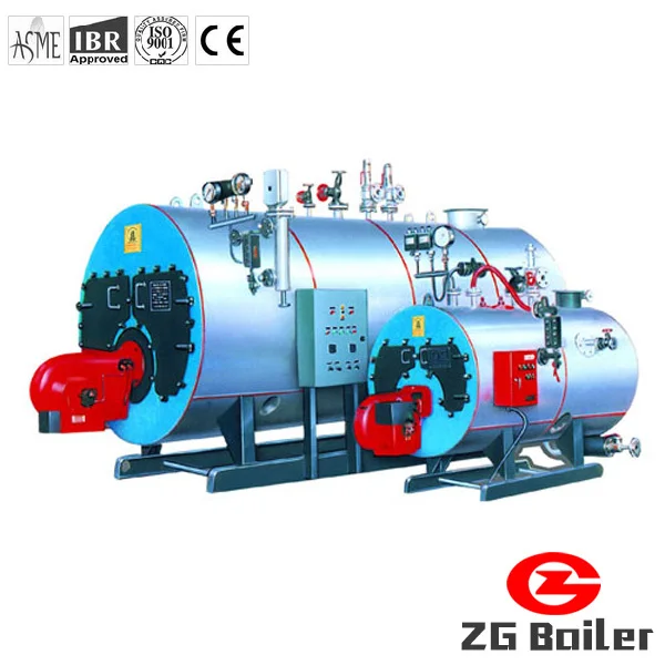 Grade A Industrial 2000kg/h Boiler New Horizontal 2 Ton Kerosene Boiler