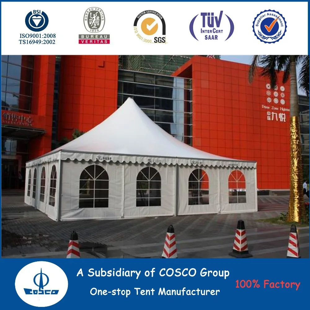 Customized Size Wind Resistant 6x6 Gazebo Tent For Outdoor Event