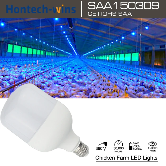 10 W IP65 Hontech Volledige spectrum LED lamp voor kippenhok-led ... 10 W IP65 Hontech Volledige spectrum LED lamp voor kippenhok-led ...