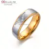 Textured Stainless Steel Curtain Ring Tungsten Blank Adhesive Made In Guangdong