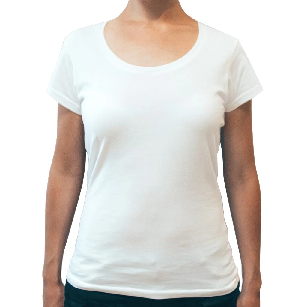 playeras blancas para mujer