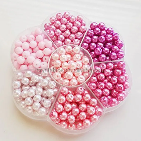 White color China artificial pearls necklaces Factory