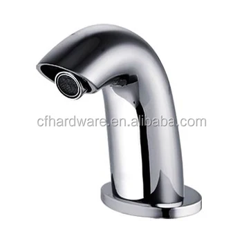 Cheap Brass Hands Free Sensor Bathroom Sink Water Taps Automatic