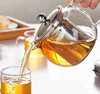 Handy Brew Borosilicate Industrial Tea Maker Glass Teapot,Portable Tea Brewing