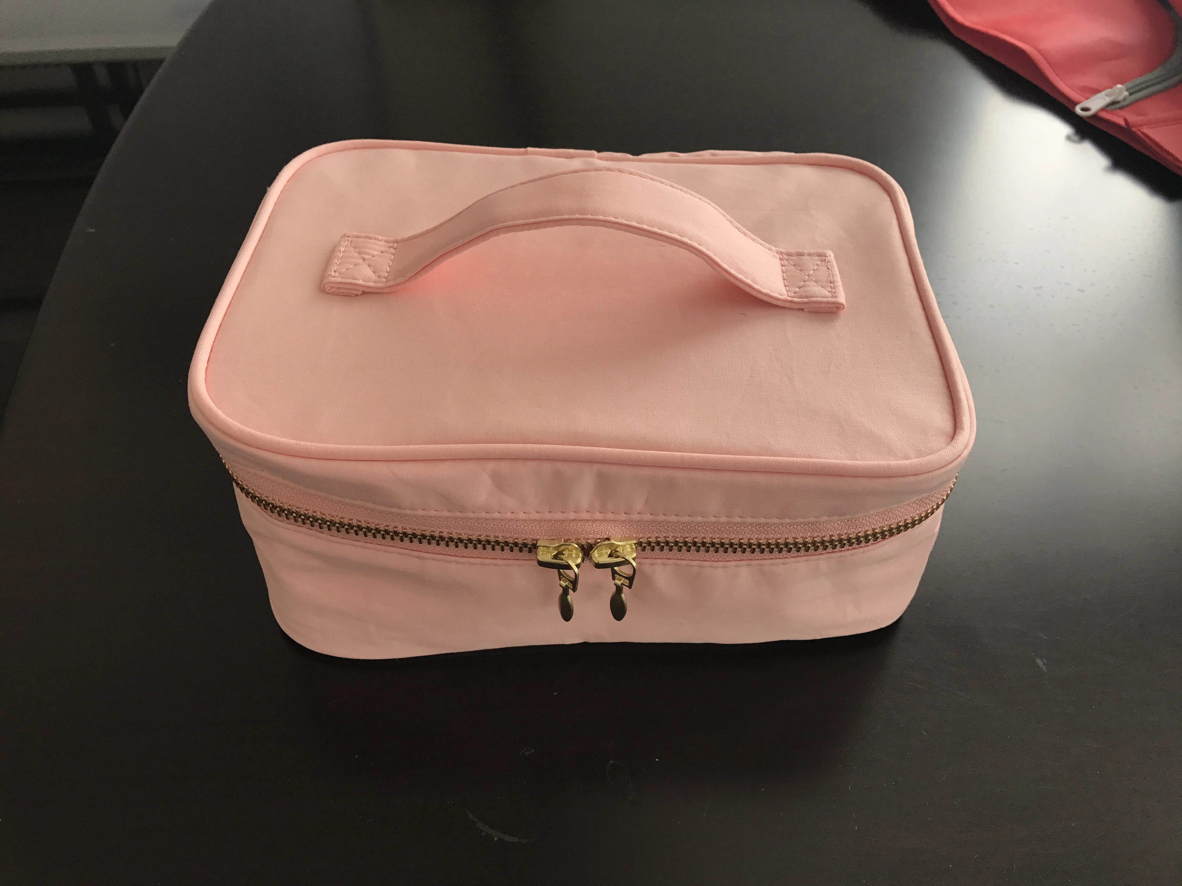 dot design girls pvc cosmetic bag