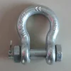 D&L G-2130 US Bolt Type Anchor&Chain Shackles/US Type G2130 Lifting U-Bolt Galvanized Steel Crane Shackle