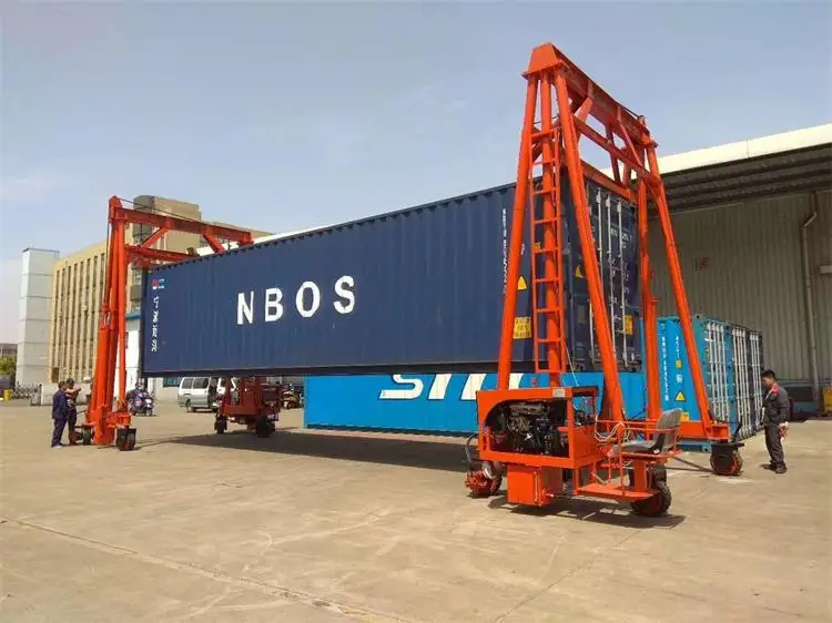 Container Loading And Unloading Mobile Container Crane Price For Warehouse Buy Container 8973