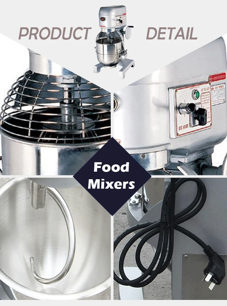 Commerical Electric Food Mixer Machine/kitchen Food Mixer /heavy Duty Food Preparation Bakery