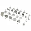 S1094 Square Heart Stainless Steel Earring Posts / Bases / Studs / Settings ,Stainless Steel Accessories
