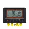 Multi-channel Digital Thermometer AZ88598 4 Channel K Type Thermocouple Temperature logger SD Card Data Logger AZ-88598