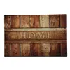 Home sweet home multi functional natural rubber door mat