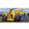 events large inflatable run obstacle course Commercial crazy ADULTS inflatable sports