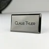 New blank logo metal bookmark