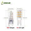 Alibaba Express G9 LED Bulb Dimmable G9 LED 110V AC 220V 1w 2w 3w 4w 5w 6w 7w 8w 4000K Led Light G9 bulb replacement 40w halogen