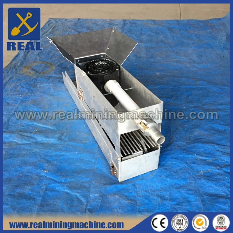 Gold Washing Sluice Box For Gold Recovery With Carpet Mat Hot Sale