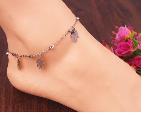 Women Silver Gold Chain Anklet Ankle Bracelet Barefoot Sandal Beach Foot Jewelry 