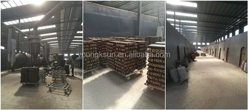 BBQ charcoal factory